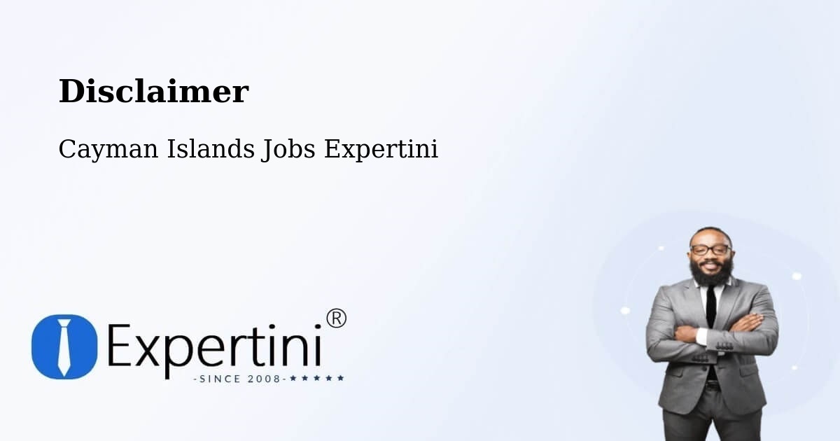 Disclaimer – The Common - Cayman Islands Jobs Expertini